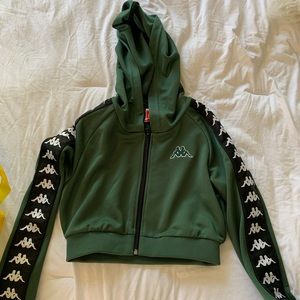 Cropped Kappa Hoodie